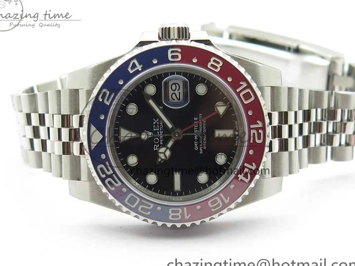 MiroTime 0504 GMT-Master II 126710 BLRO Pepsi Red Blue Ceramic 904L Steel VRF 1:1 Best Edition SA3285 CHS MAX Version SmoothTexture 2796